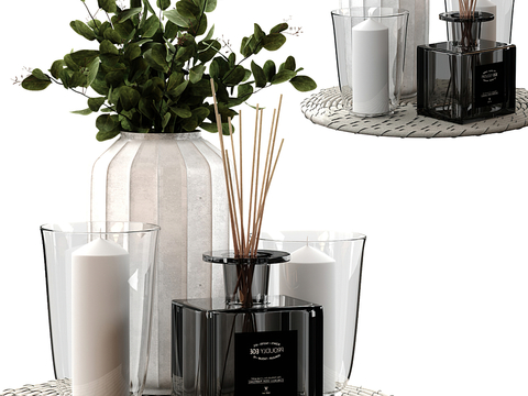 Modern Candle Aromatherapy Toiletries