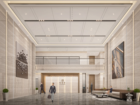 Business Hall Company Lobby