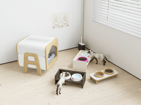 Cat Litter Basin Cat Nest Cat Bowl