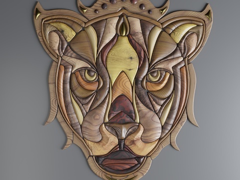 Lion Wall Decoration