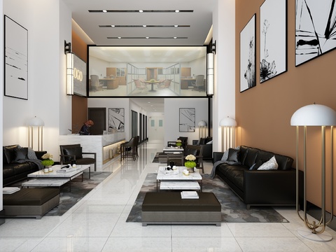 Modern Apartment Hotel Lobby Free