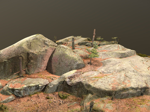 Modern Rock Terrain Free