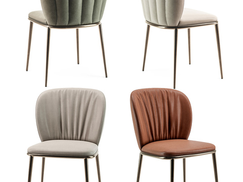 Cattelan Italia Modern Fabric Chair Dining Chair