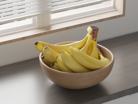 Modern Banana Fruit Plate