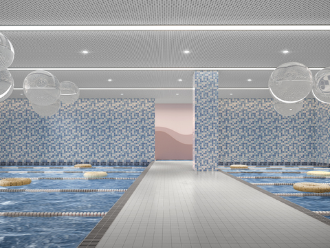 Modern Children's Natatorium Dressing Room