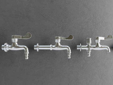 Modern metal faucet