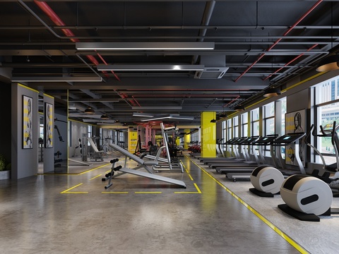 Industrial wind gym