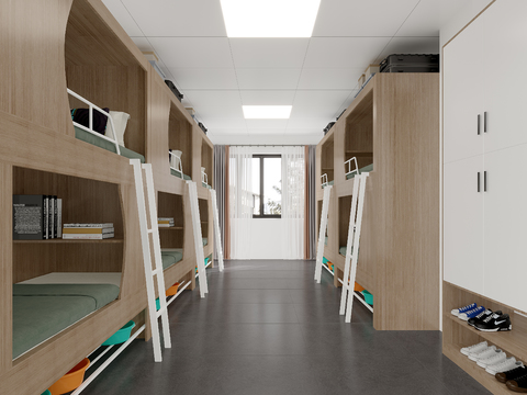 Modern School Dormitory