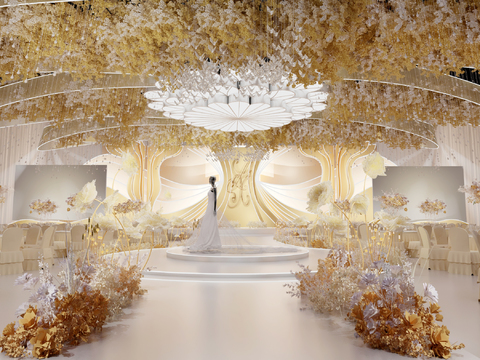 Modern Affordable Luxury Style Wedding Hall