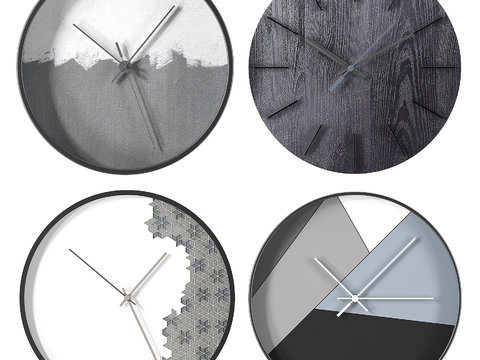 Nordic fashion clock wall clock