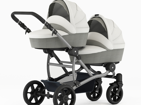 modern double stroller