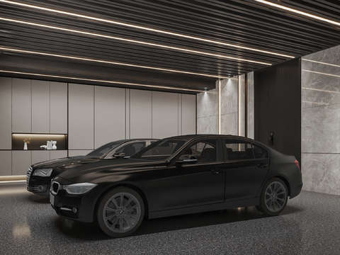 Modern Villa Garage