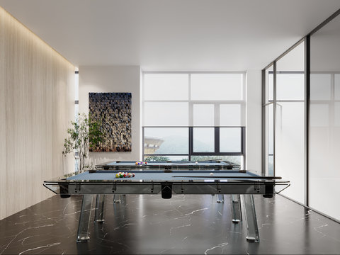 Modern Billiard Room Billiard Room