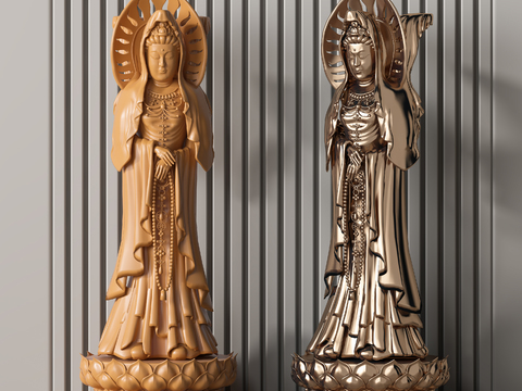 Buddha Statues of Guanyin Bodhisattva