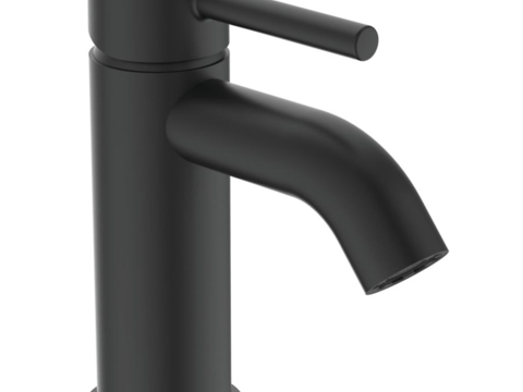 Modern minimalist black stainless steel faucet free