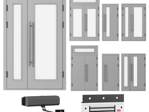 Modern fire door fire door