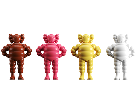 modern kaws doll toy