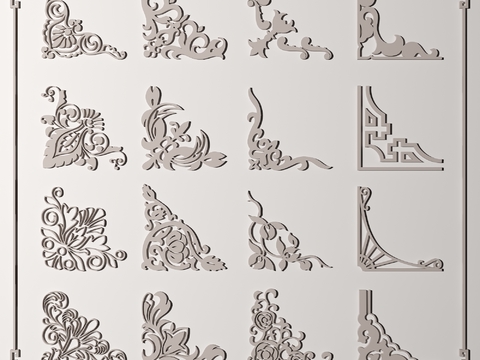 New Chinese-style Carved Hornflower