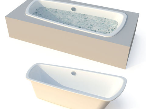 Modern bathtub free