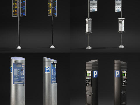 Modern Parking Automatic Toll System