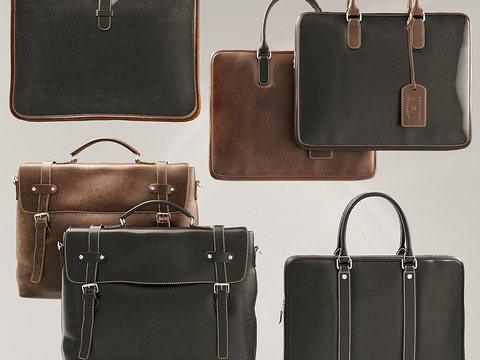 Modern Leather Briefcase