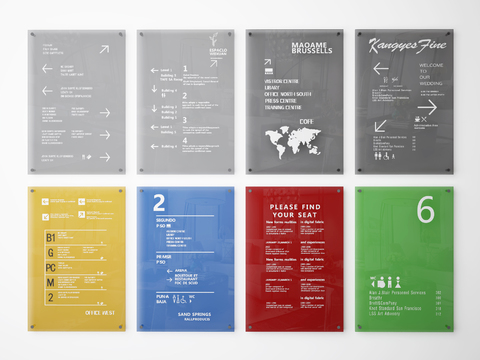 Guide Signs, Signage and Identification Signs