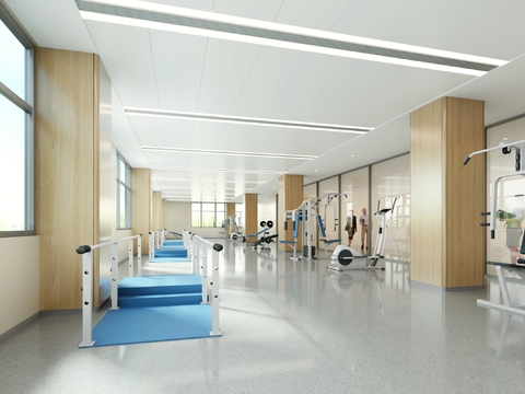 Hospital Rehabilitation Training Room