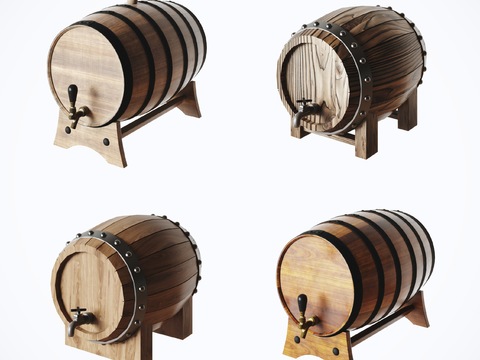 beer barrel wine barrel