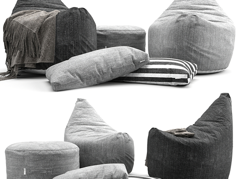 Flexform Modern Beanbag