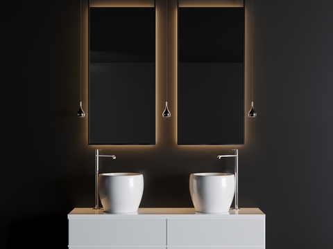 Modern simple basin