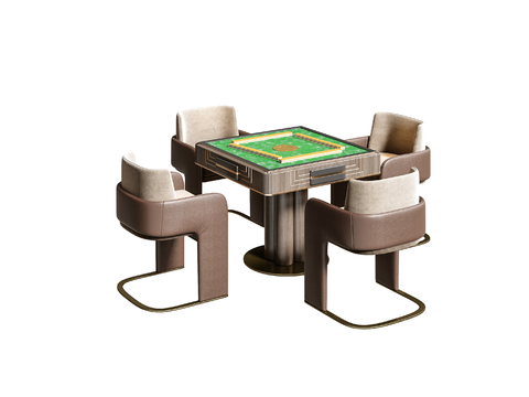 Mahjong tables and chairs