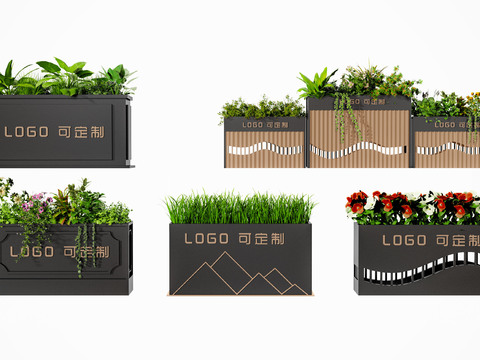 outdoor flower box flower bed