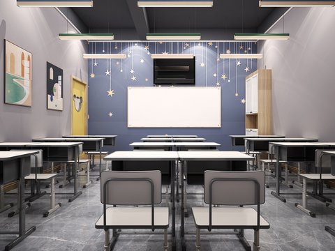 Modern Training Classroom