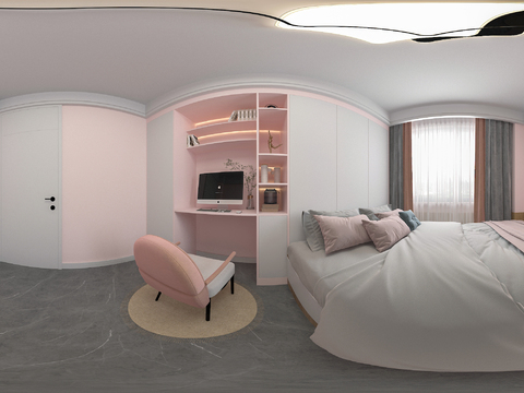 Modern Tatami Daughter Room Bedroom Free