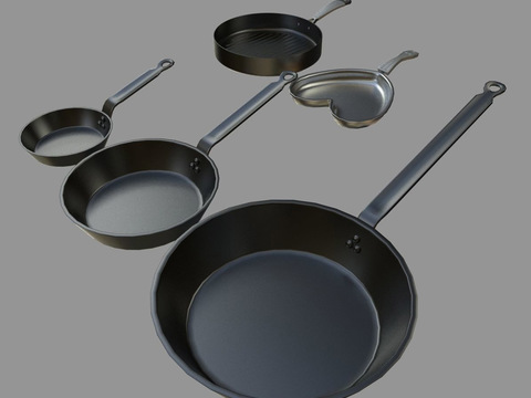 Modern simple wrought iron kitchenware free