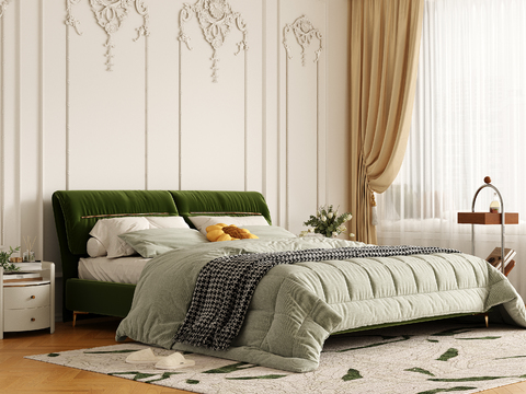 French Double Bed
