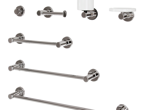 Towel rack hardware pendant