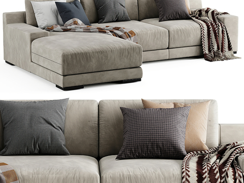 FLEXFORM corner sofa soft sofa