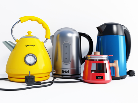 Hot water heater heating kettle