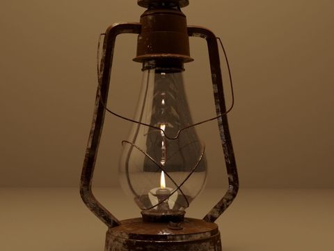 Modern Kerosene Lamp Candlestick Lamp Free