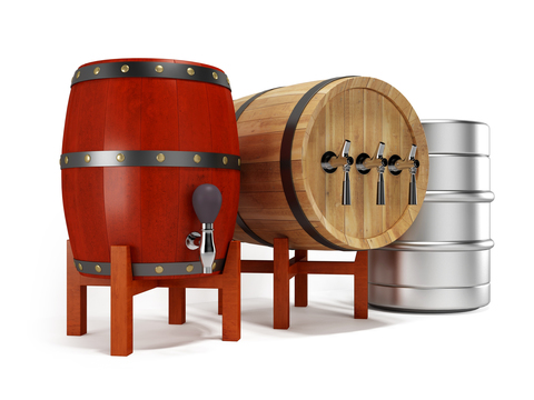 Modern Wine Barrel