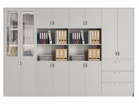 Modern office file cabinet