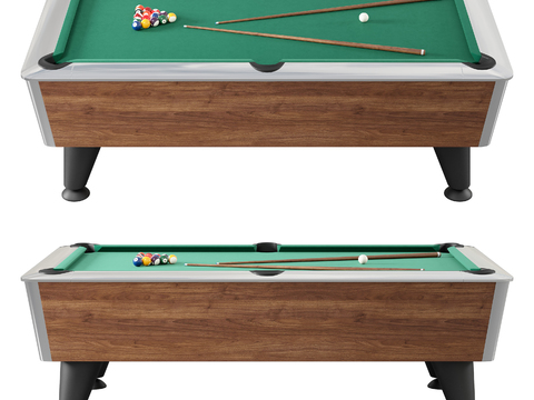 Modern billiard table