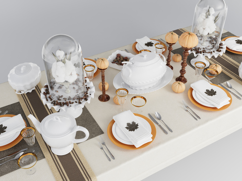 European-style tableware and tea set