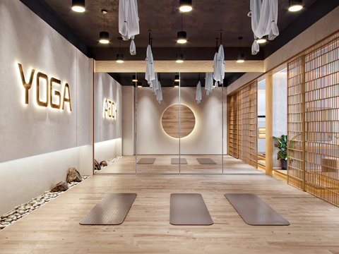 Japanese Yoga Studio Gym