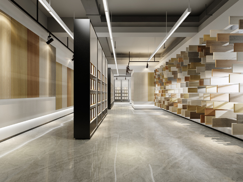 Modern Wood Flooring Shop Showroom