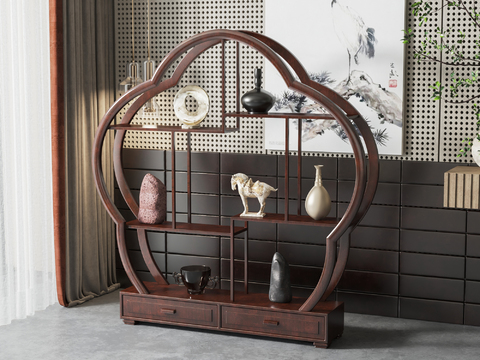 New Chinese Antique Rack