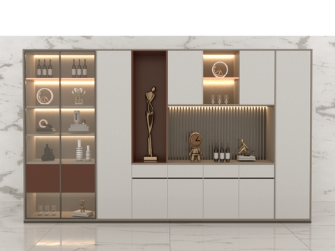 Affordable Luxury Style Wine Cabinet Free