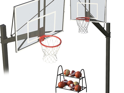 modern basketball stand basketball