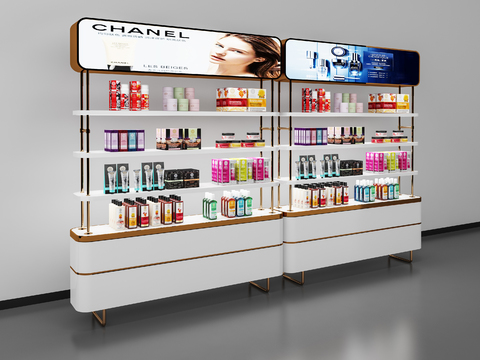 Modern cosmetic display stand